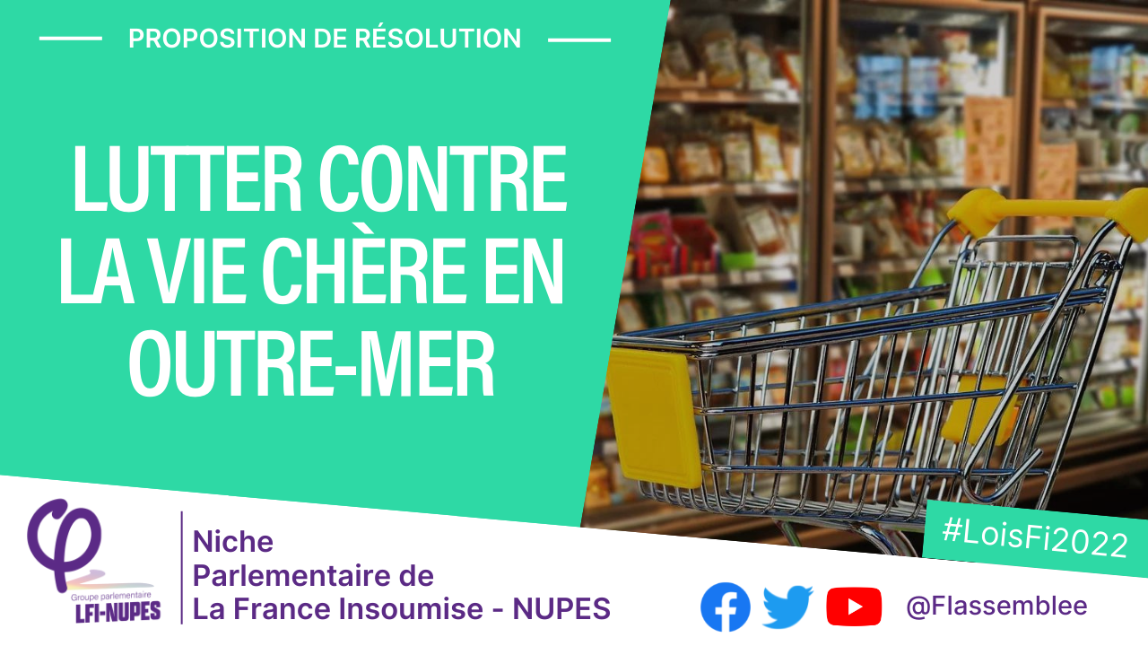 Proposition De Loi Pour Lutter Contre La Vie Ch Re En Outre Mer La