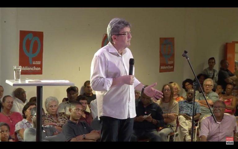 melenchon Guadeloupe