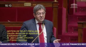 Mélenchon à l'Assemblée