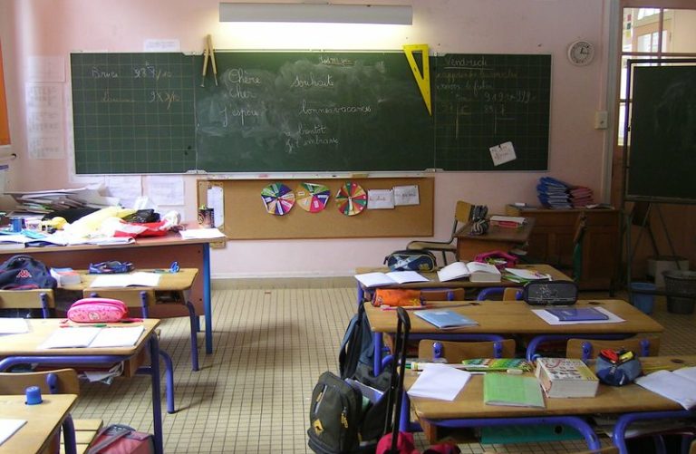école salle de classe