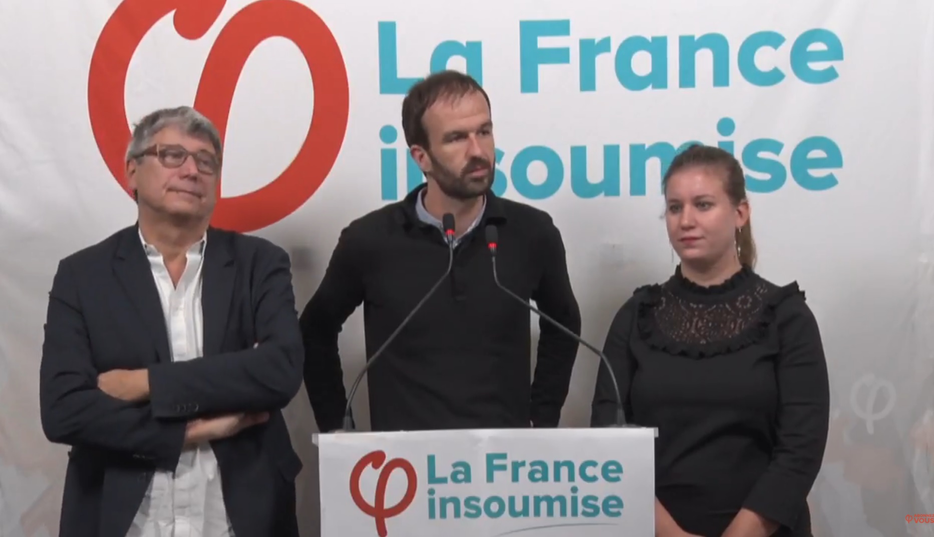 Conférence de presse de la France insoumise du lundi 29 octobre La