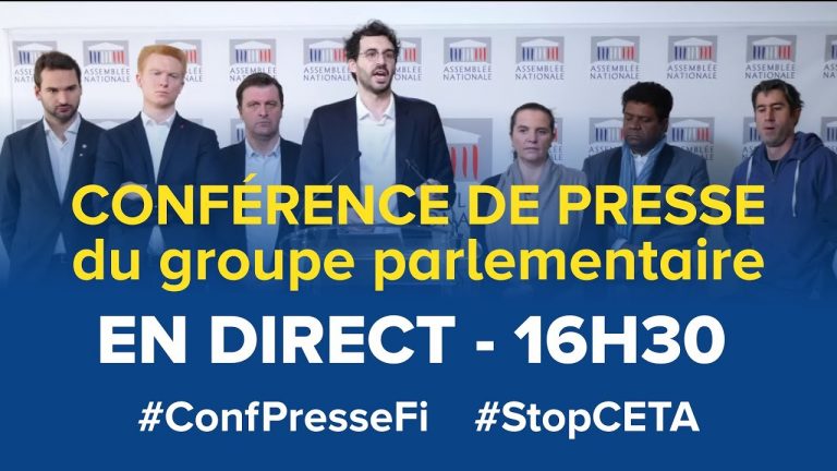 Image conférence de presse sur le CETA