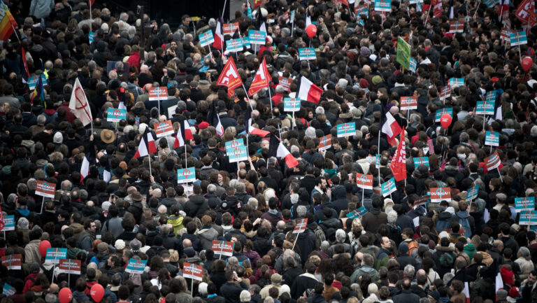 foule communiste insoumis