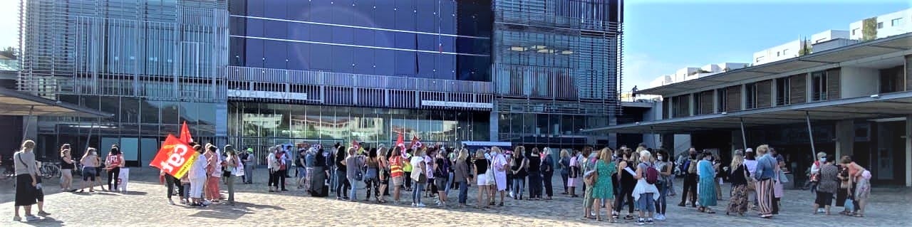 Grève des ATSEM à Montpellier