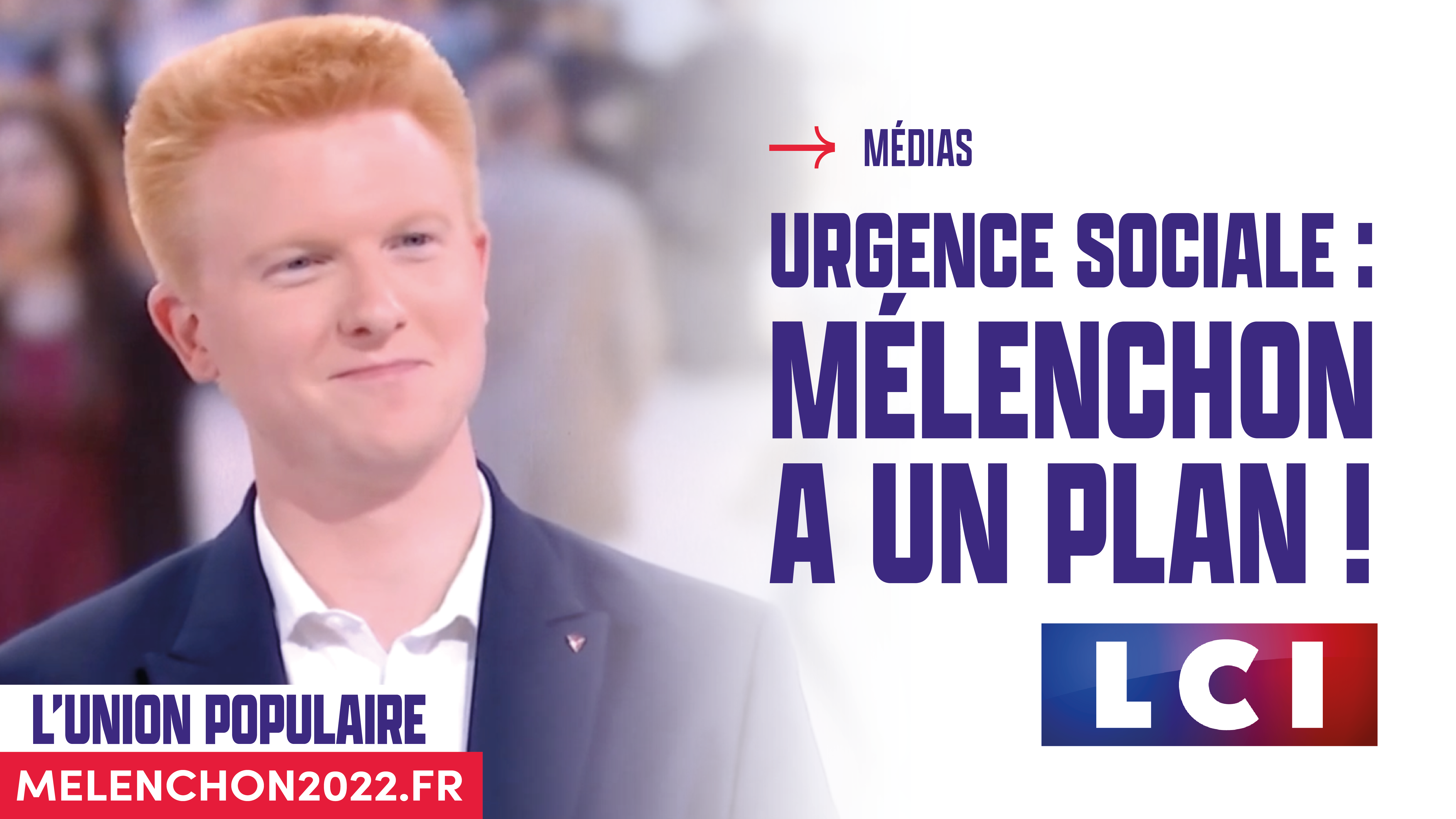 Urgence sociale : « Jean-Luc Mélenchon a un plan »