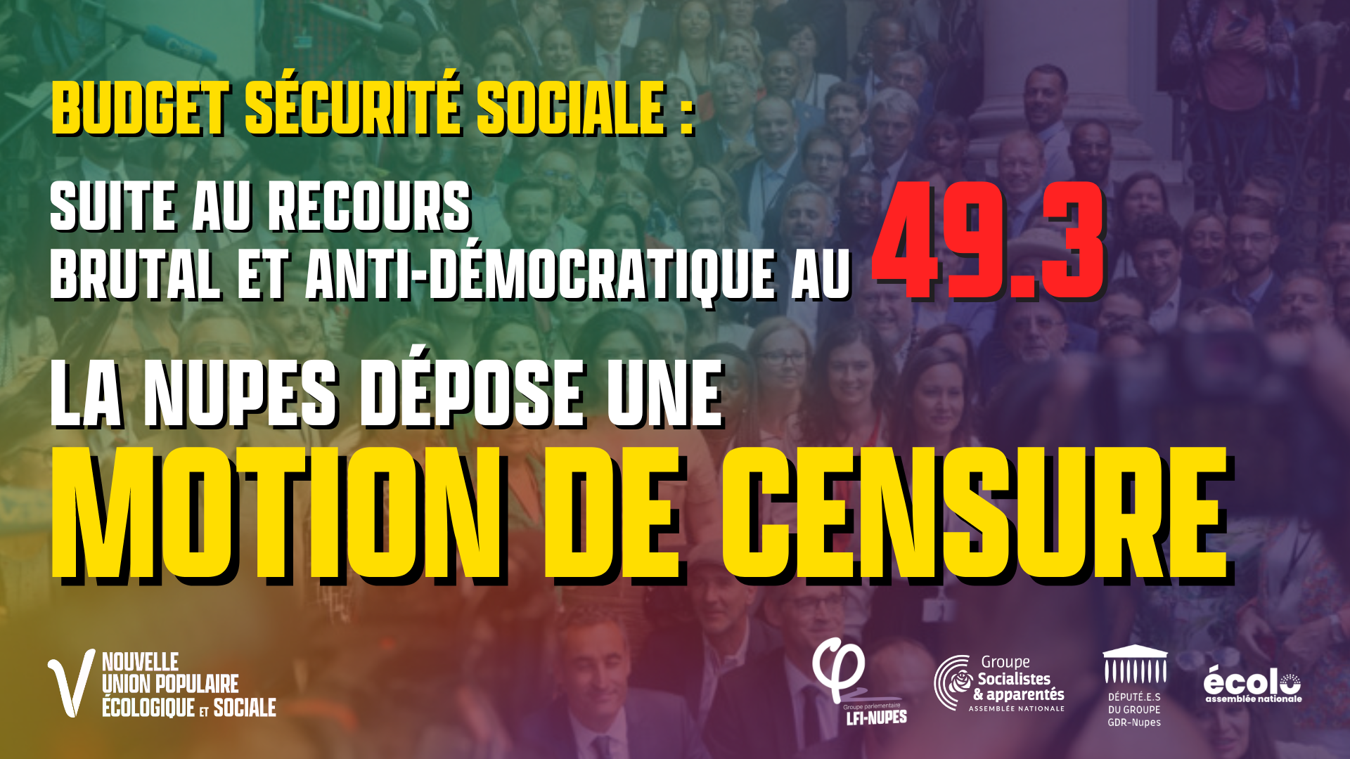 Motion de censure à chaque 49.3 : La France insoumise dévoile sa stratégie