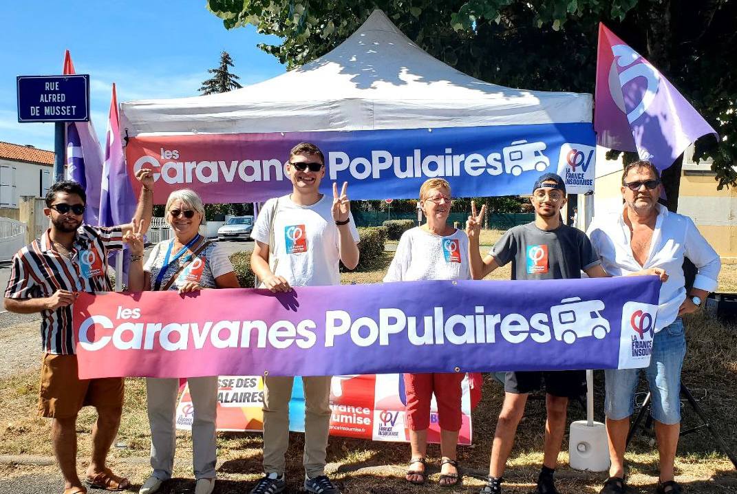 CARAVANES POPULAIRES CONTRE LA VIE CHÈRE - JOUR 3 : étapes de Cognac et Manosque