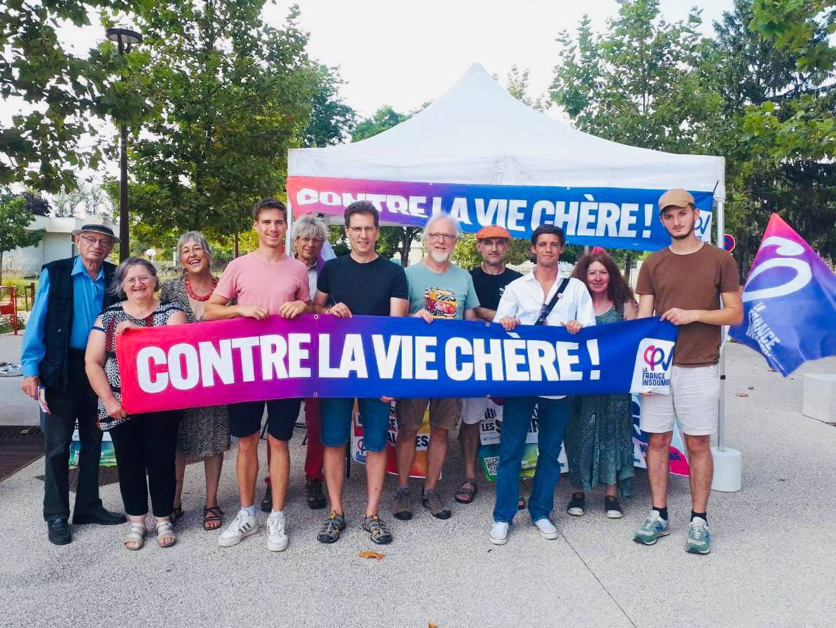 LES CARAVANES POPULAIRES CONTRE LA VIE CHÈRE - Jour 8 : étapes de La Réole et Cusset