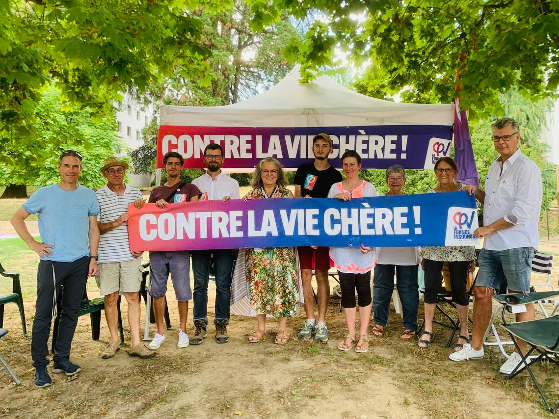 LES CARAVANES POPULAIRES CONTRE LA VIE CHÈRE - Jour 11 : étapes de Saint-Gaudens et Belley