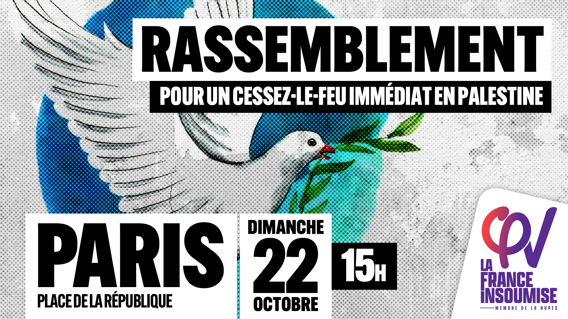 APPEL : HALTE AU MASSACRE A GAZA ! - LA FRANCE DOIT DEMANDER UN CESSEZ-LE FEU IMMEDIAT