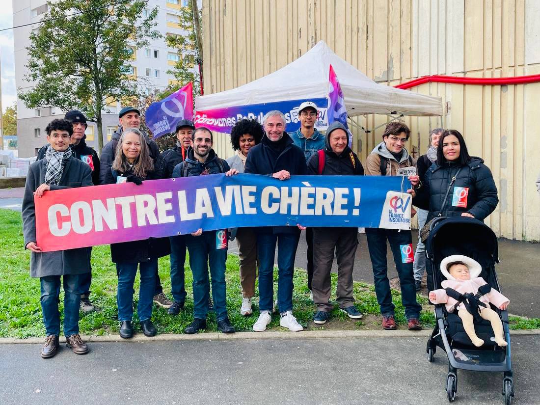 CARAVANE POPULAIRE CONTRE L’INFLATION - Jour 5 : étape de Clichy-sous-Bois