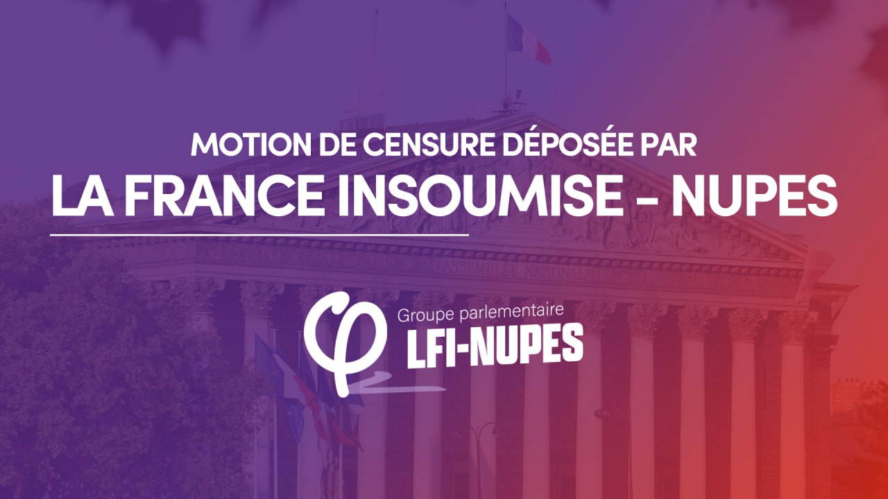 Motion de censure déposée en application de l’article 49 alinéa 2 de la Constitution - 31 mai 2024