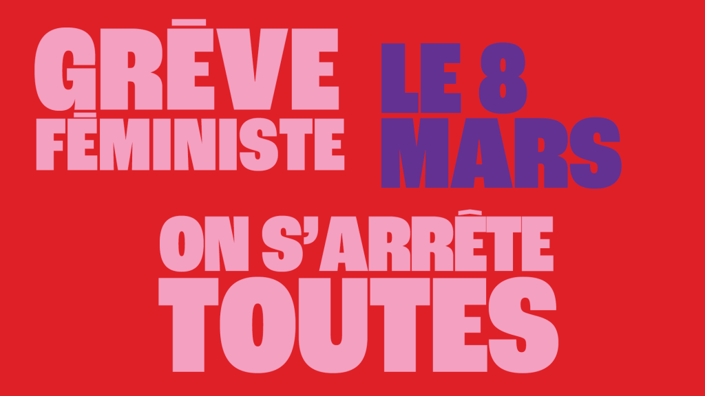 Grève Féministe Le 8 Mars On Sarrête Toutes La France Insoumise