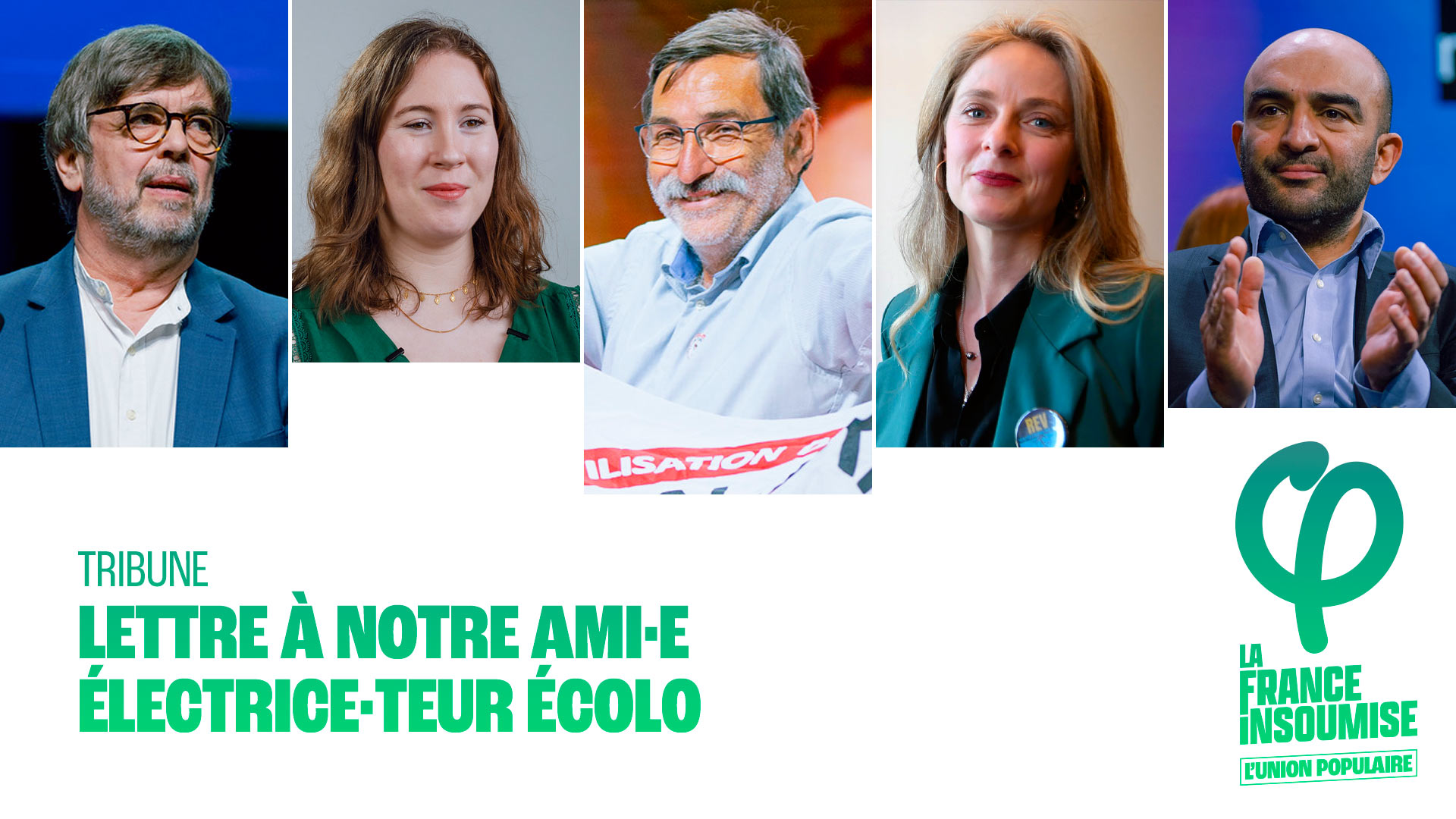 Lettre à notre ami-e électrice-teur écolo
