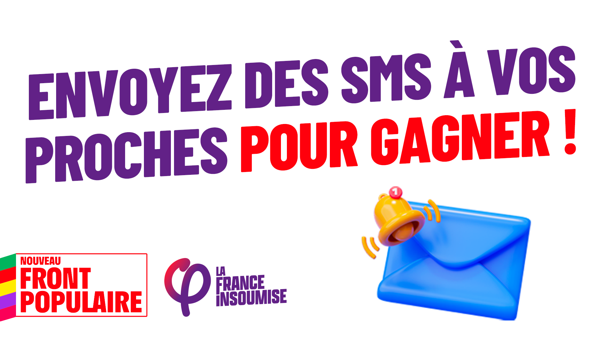 Envoyez des sms à vos proches pour gagner !