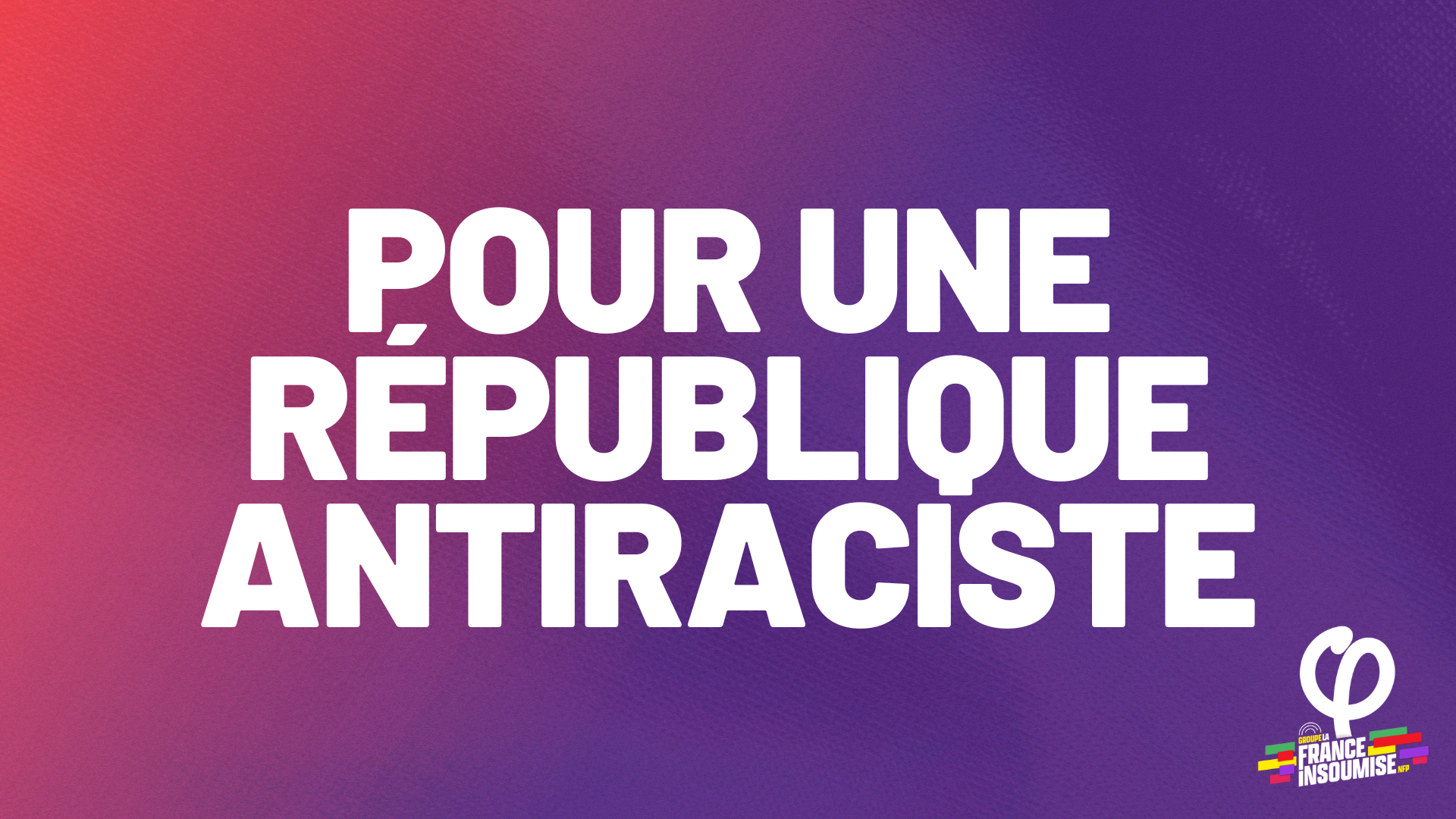 Pour une République antiraciste