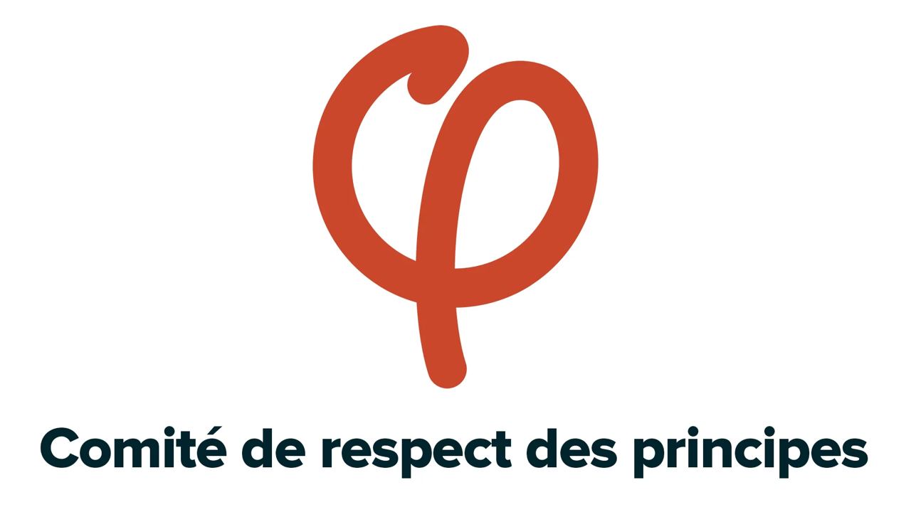 Communiqué du Comité de respect des principes