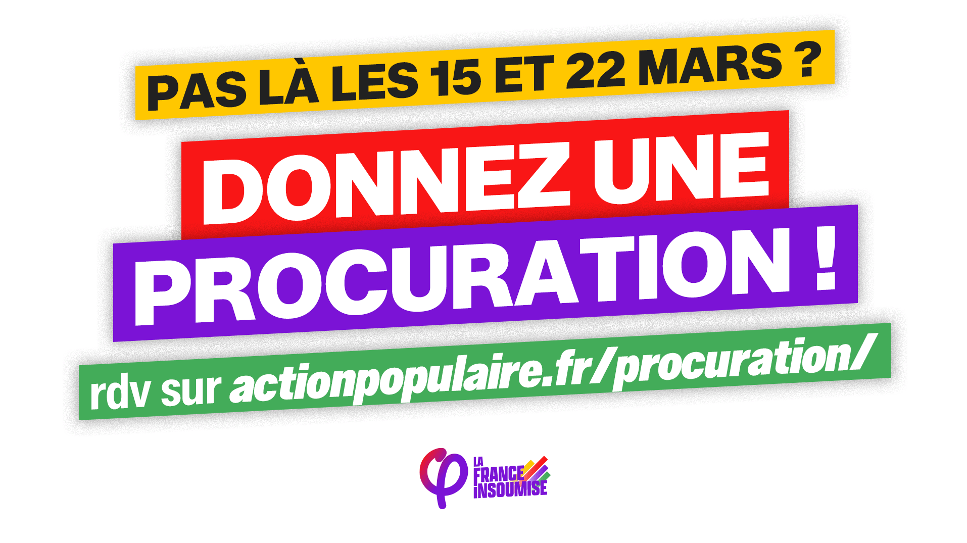 Municipales - Pas chez vous les 15 et 22 mars ? Donnez une procuration pour que quelqu’un·e vote pour vous !