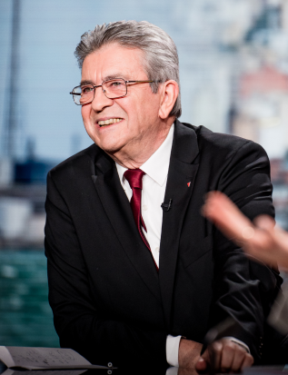 Photographie de Jean-Luc Mélenchon