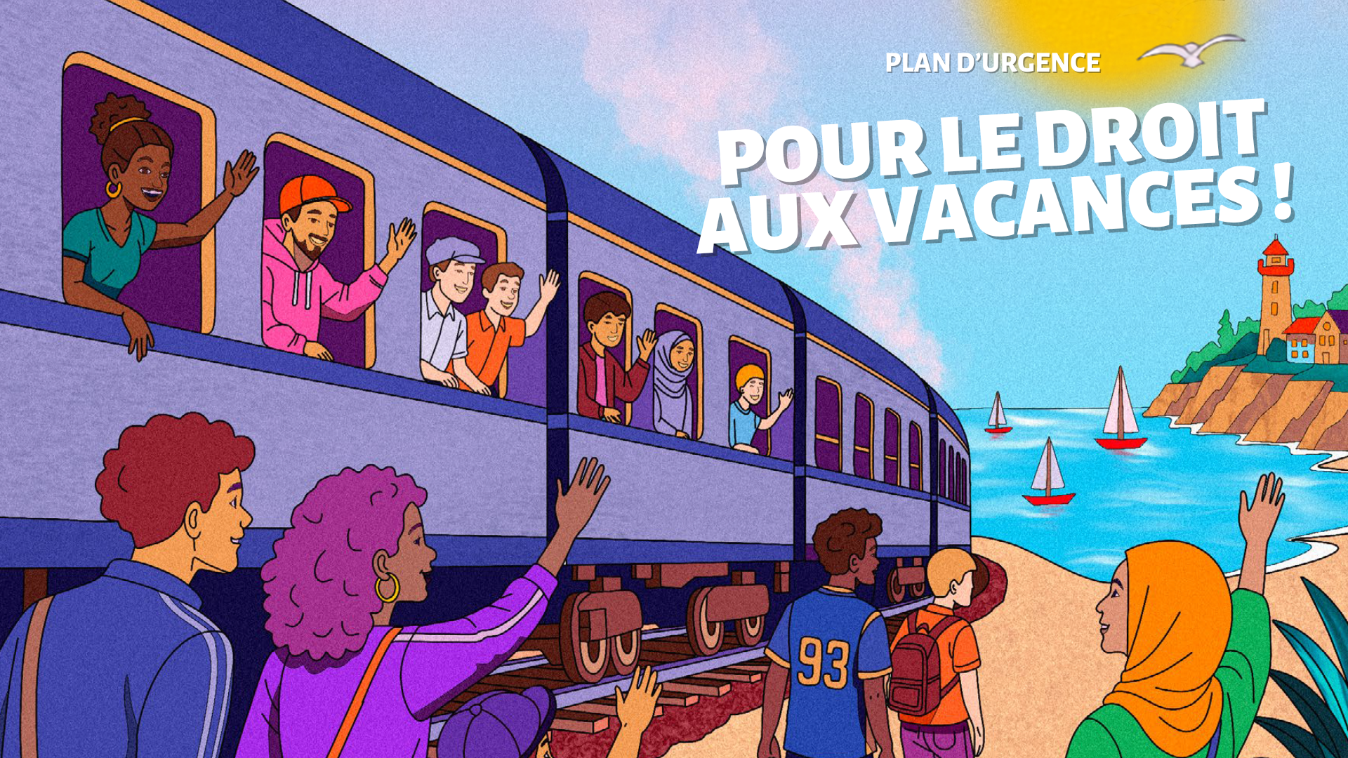 Pour le droit aux vacances - Plan d’urgence du groupe parlementaire de La France insoumise