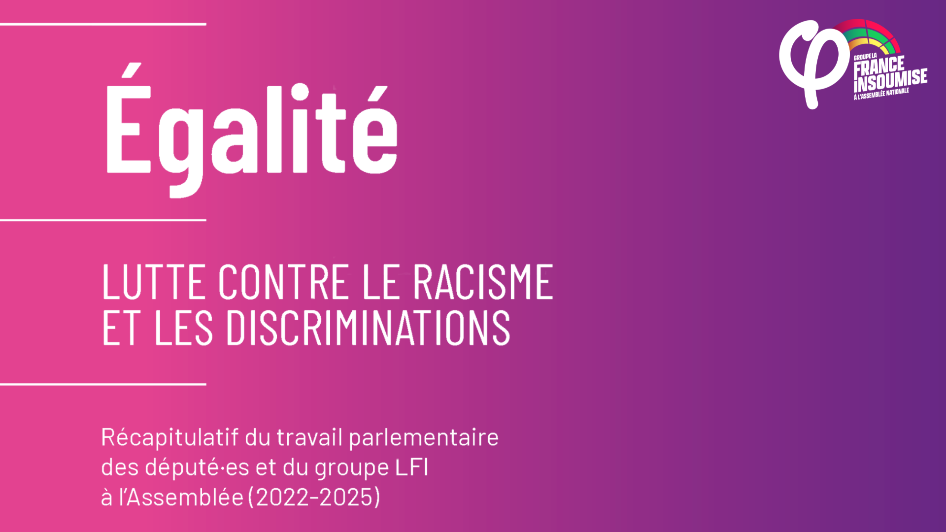 Les Racisme Égalité : lutte contre le racisme et les discriminations - La France ...
