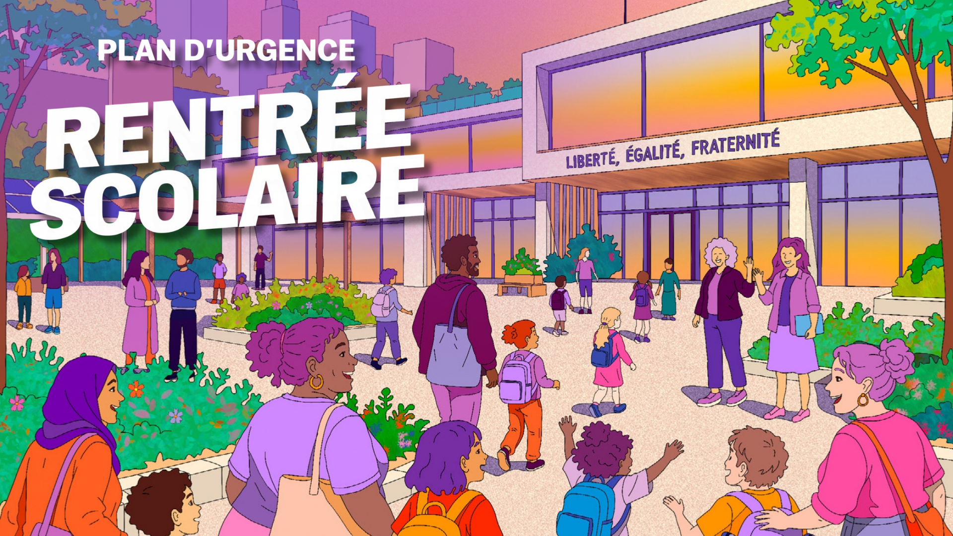 Rentrée scolaire 2026 ! - Plan d’urgence du groupe parlementaire de La France insoumise