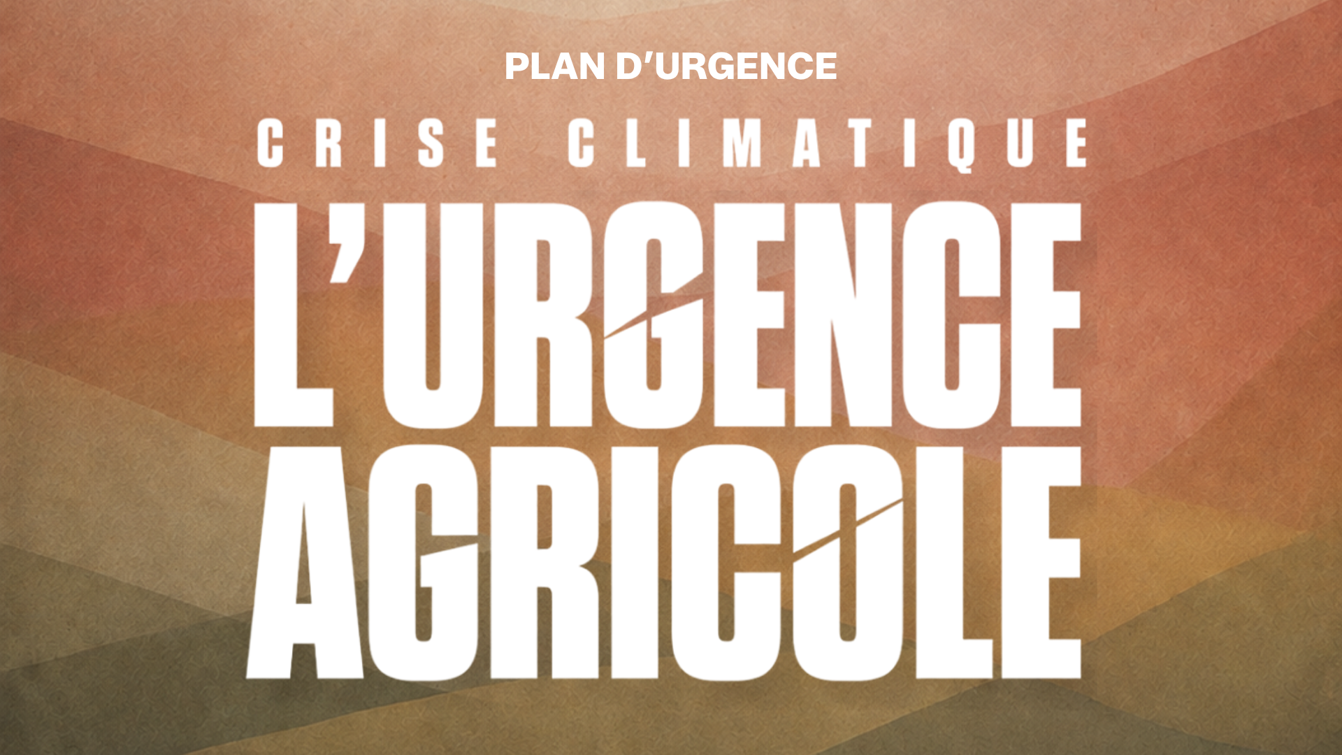 Crise climatique : l’urgence agricole ! Plan d’urgence du groupe parlementaire de La France insoumise