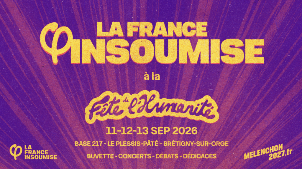 Fête de l'Humanité France insoumise